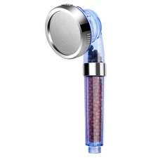 Ionic Filtration Shower Head High Pressure 3 Mode Stone Water Saving Bath