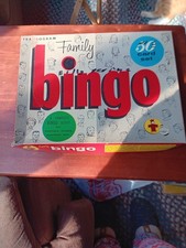 vtg Transogram Family Bingo game.  752