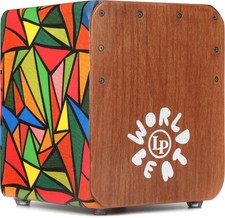 Latin Percussion World Beat Cajon - Small, Multicolor