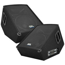 Seismic Audio 12 Powered Stage Monitor Pair 2...