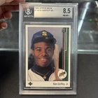 Ken Griffey Jr. BGS 8.5 Rookie RC #1 Upper Deck Seattle Mariners 1989