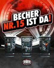 JP Performance Becher BBB Big Boost Burger Mercedes Benz SLC Trinkbecher Nr. 15