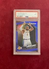 2024 PANINI PRIZM BLACK Lebron James ( LAKERS ) PSA 9 BLUE PRIZM SP Card /199