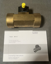 Burkert 556202 (00556202) Type 8012 Paddle Wheel Flow Meter