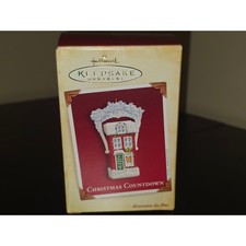 Hallmark Keepsake Christmas Countdown Ornament 2005 Ken Crow Rotating House