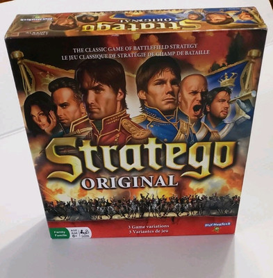 NEW Stratego Original Battlefield Strategy Board Game 3 Variations PlayMonster 