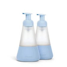 Clean Cult Foaming  Hand Soap Glass Dispenser Pump Eco Refill 2-pack
