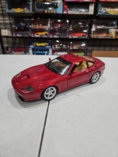 1/18 SCALE MODEL Hot Wheels Ferrari 550 Maranello Red  *NO BOX - 🇺🇸 SHIPPED -