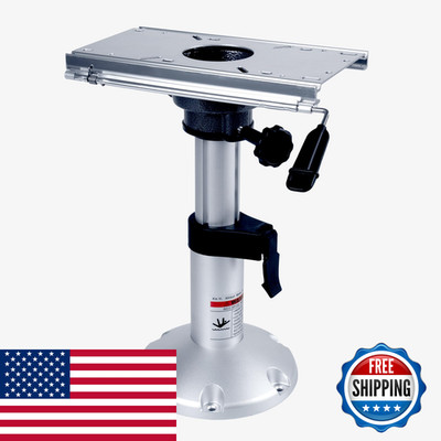 Manumarine Aluminum Adjustable Height Locking Boat Seat Pedestals Slide 13 To