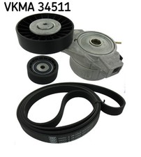 SKF Keilrippenriemensatz VKMA 34511 für SAAB YS3D Turbo