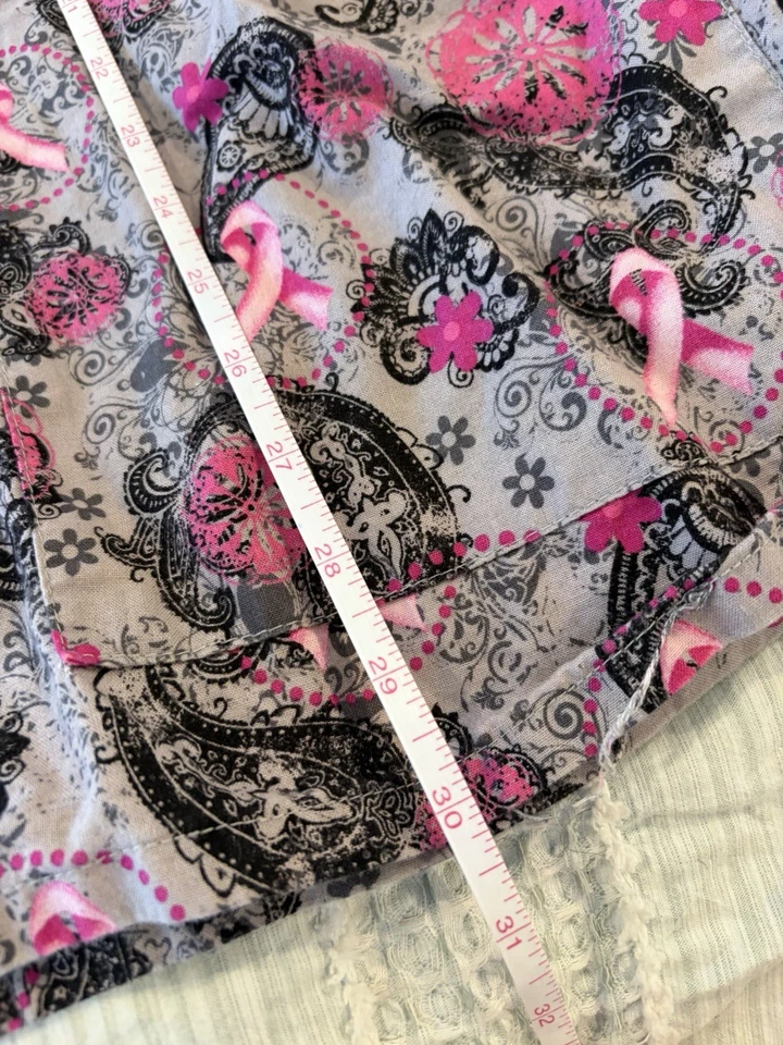 Chaqueta Exfoliante Tafford Para Mujer 3XL Cáncer de Mama Paisley Cinta Floral Foto 4 de 4