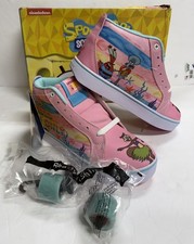 Nickelodeon Spongebob Heelys Size Womens 9 Spongebob Racer Pink New But Missing