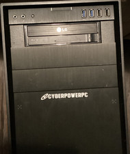 CyberPowerPC Gaming Desktop Tower PC Black w/...