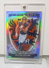 2025 Panini Rookies & Stars Crusade Colston Loveland Silver Prizm SP (RC) Bears