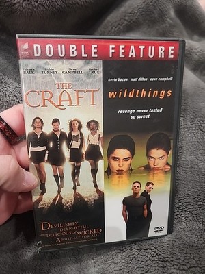 Craft / Wild Things (DVD) Double Feature Works Kevin Bacon, Neve Campbell 