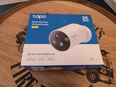TP-LINK Tapo Smart Wire-Free Security Camera, 2K QHD Tapo C425