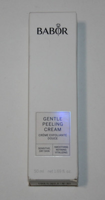 Babor Gentle Peeling Cream 50 ml 1.69 oz For Sensitive Dry Skin NEW