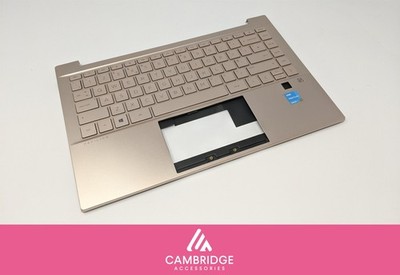 Original HP Pavilion 14-DV Handauflage Top Cover UK Tastatur Gold M16654-031 Grade B