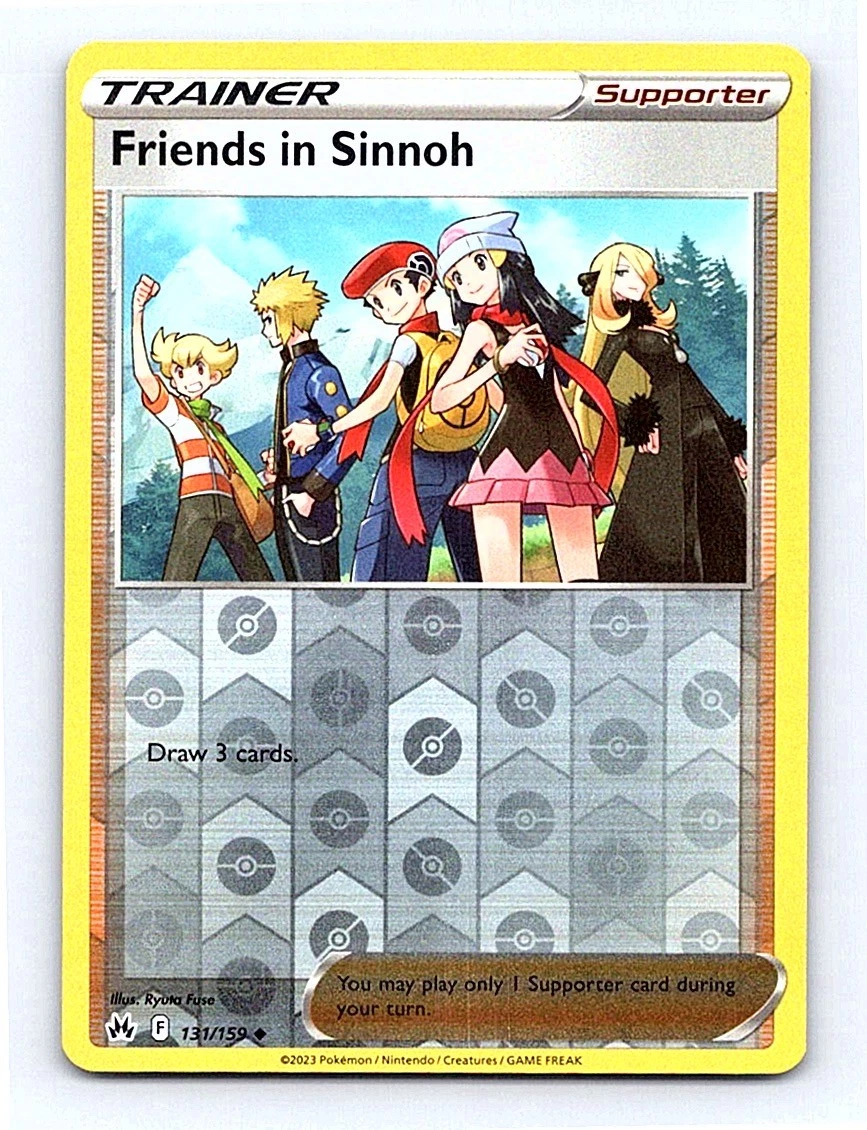 Friends in Sinnoh Pokémon TCG Cards for sale | eBay