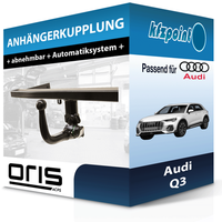 Oris AnhäNgekupplung Abnehmbar Passend für Audi Q3 06.2018-Jetzt Neu