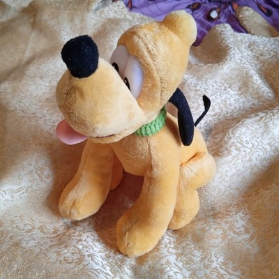 VTG DISNEY PLUTO DOG STUFFED PLUSH TOY 8''