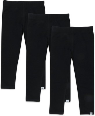 HonestBaby Multipack Leggings Skinny, Flare and Cargo Pants Organic 5T, Black 