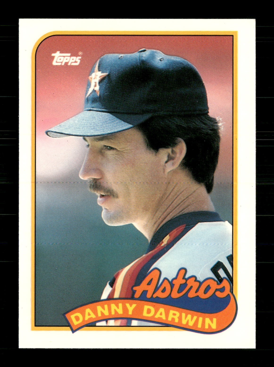 1989 Topps Tiffany GLOSSY #719 Danny Darwin Houston Astros