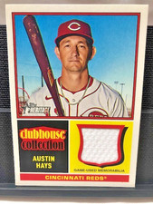 2025 Topps Heritage High Number Clubhouse Collection Relic Austin Hays #CCR-AH