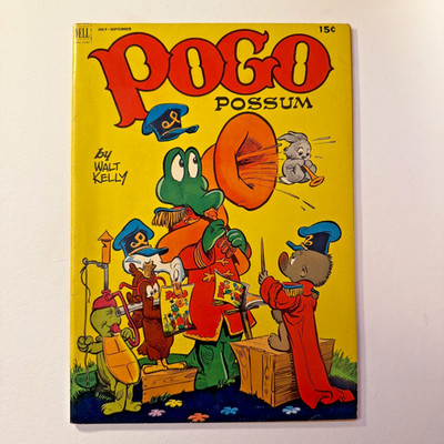Pogo Possum #10 VG 4.0 Infinity Cover! Dell Publishing Co. 1952