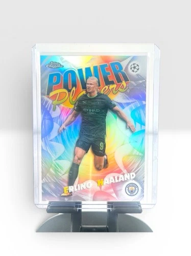 2026 Topps Chrome Refractor Power Players Erling Haaland #PP-6 Manchester City
