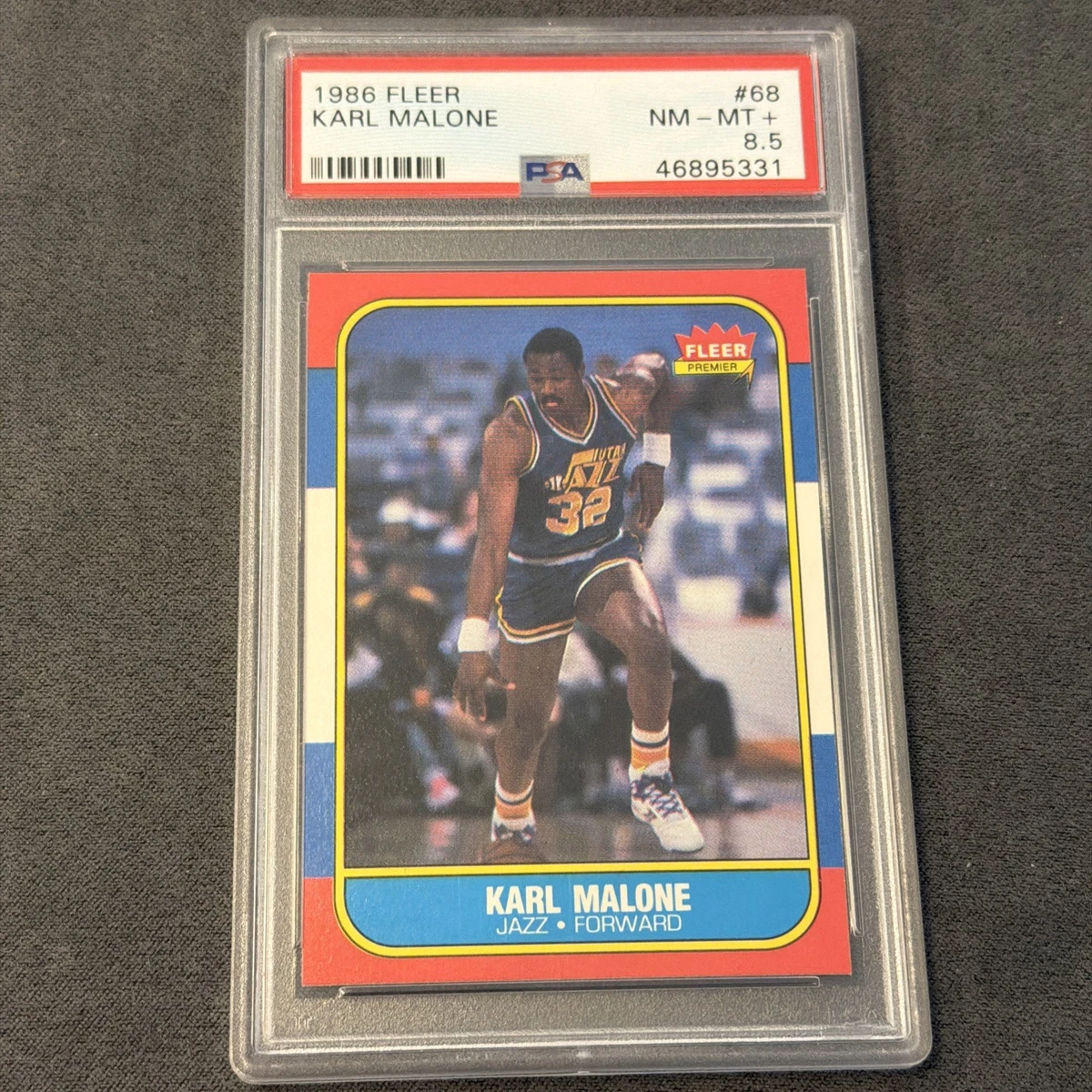 Fleer Karl Malone Basketball Rookie Sports Trading Cards