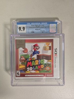 Super Mario 3D Land - Nintendo Selects - 3DS - CGC Graded 9.9 A++ Sealed