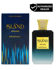 Khadlaj Island Dreams Extrait de Parfum Spray for Unisex, 3.4 Fl Oz  100 ml 