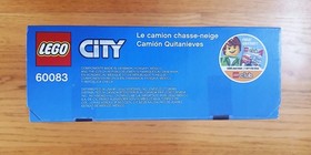 LEGO CITY: Snowplough Truck 60083 Factory Sealed/ Retired
