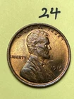 1919 (P) LINCOLN WHEAT CENT, AU  "Almost Uncirculated" condition coin, #24