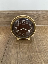 Europa 2 Jewels Travel Alarm Clock Vintage Collectable Made In Germany spares 