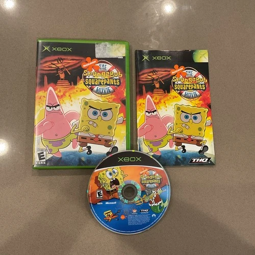 The SpongeBob SquarePants Movie Microsoft Original Xbox Complete CIB