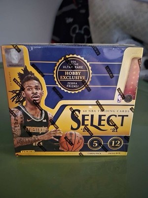 2020-21 Panini Select NBA Basketball Hobby Box Factory Sealed - zebra prism