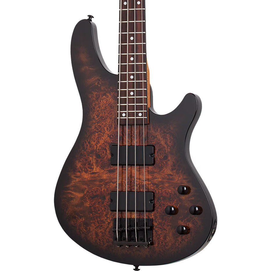 Стандартный 4-струнный электрический бас Schecter C-4 - Charcoal Satin 72190₽