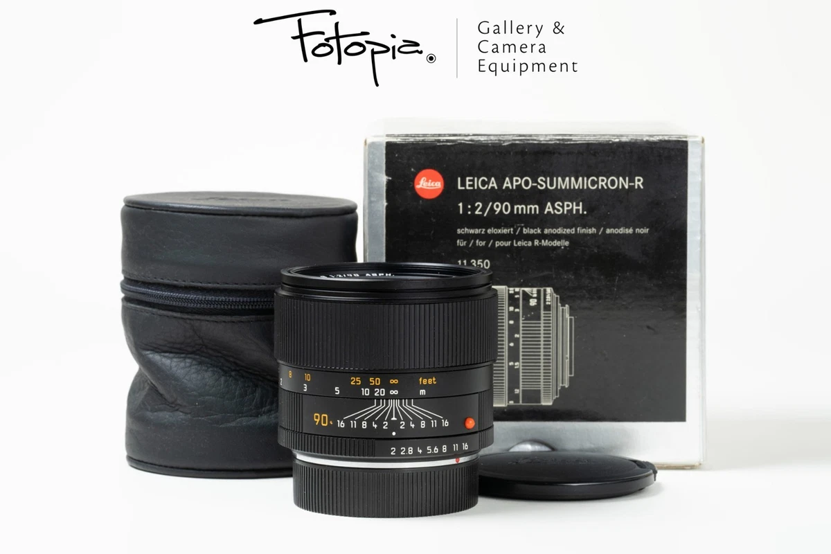 Leica SUMMICRON-R Manual 90mm Focal Camera Lenses for sale | eBay