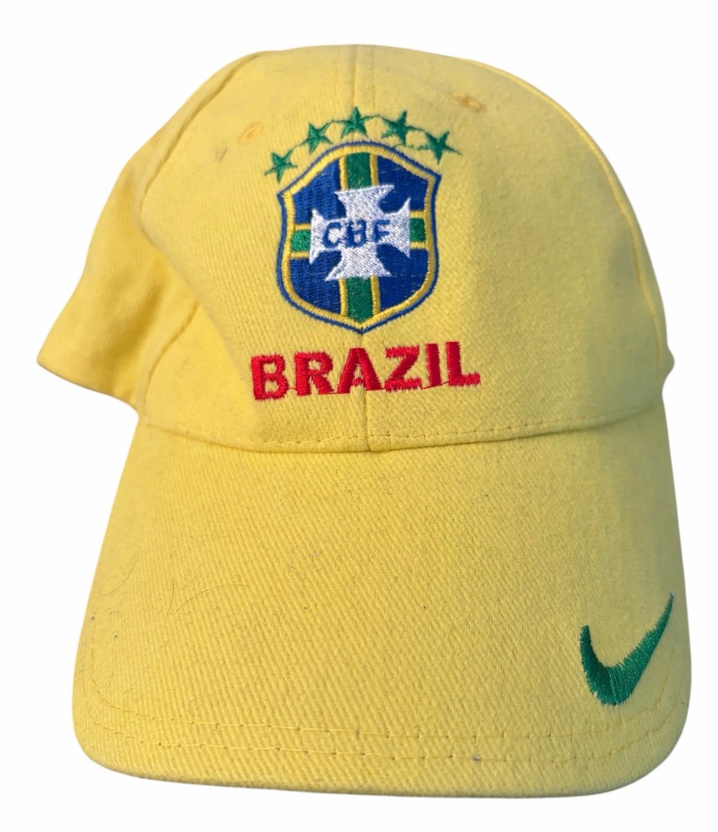 NIKE CBF ブラジル代表　メッシュキャップ Nike Brasil CBF Soccer Football Legacy Baseball Cap Hat Brazil VTG