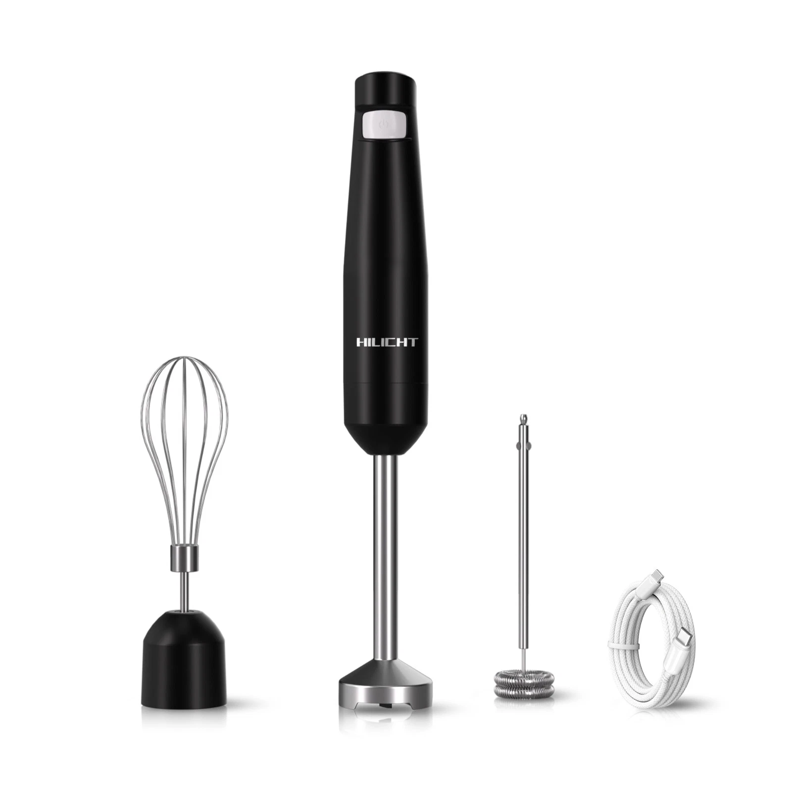 Cordless Hand Blender,12V Rechargeable Immersion Blender with 60+ Bowl Batter...