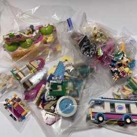 Lego Friends 41035, 41056 Lot Incomplete And Complete Sets - 8 Mini figures