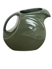 Fiestaware Disc Pitcher Retired Sage Green Pitcher 67 ounces.