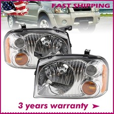 For 01-04 Nissan Frontier Xese Headlights Headlamps Pair Left Right 2001-2004