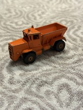 VINTAGE 1983 MATTEL HOT WHEELS OSHKOSH SNOW PLOW TRUCK ORANGE LOOSE