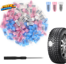 100PCS Screw Tire Plugs Kits with Screwdriver 3 Sizes Screw in Tires Plugs for..