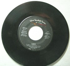 45 RPM Single--- KENNY ROGERS: LADY   LOVE OR SOMETHING LIKE IT