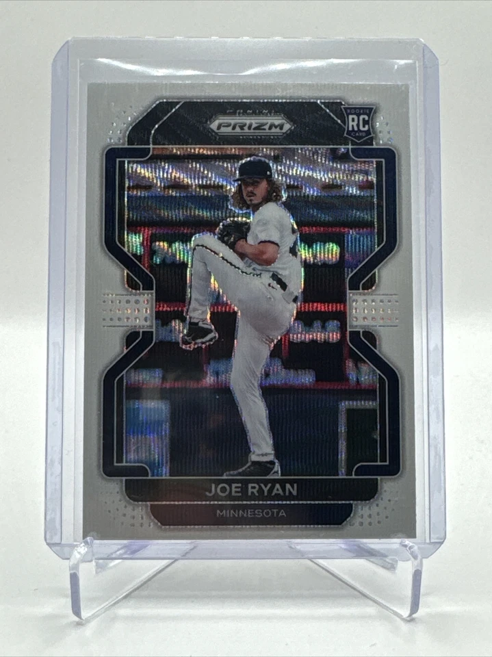 2022 Panini Prizm - White Wave Sparkle Prizm #81 Joe Ryan Rookie Card SP 🔥🔥 - Image 2 of 4