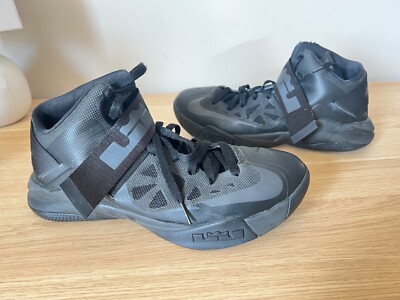 lebron soldier VI (6) triple black size 10